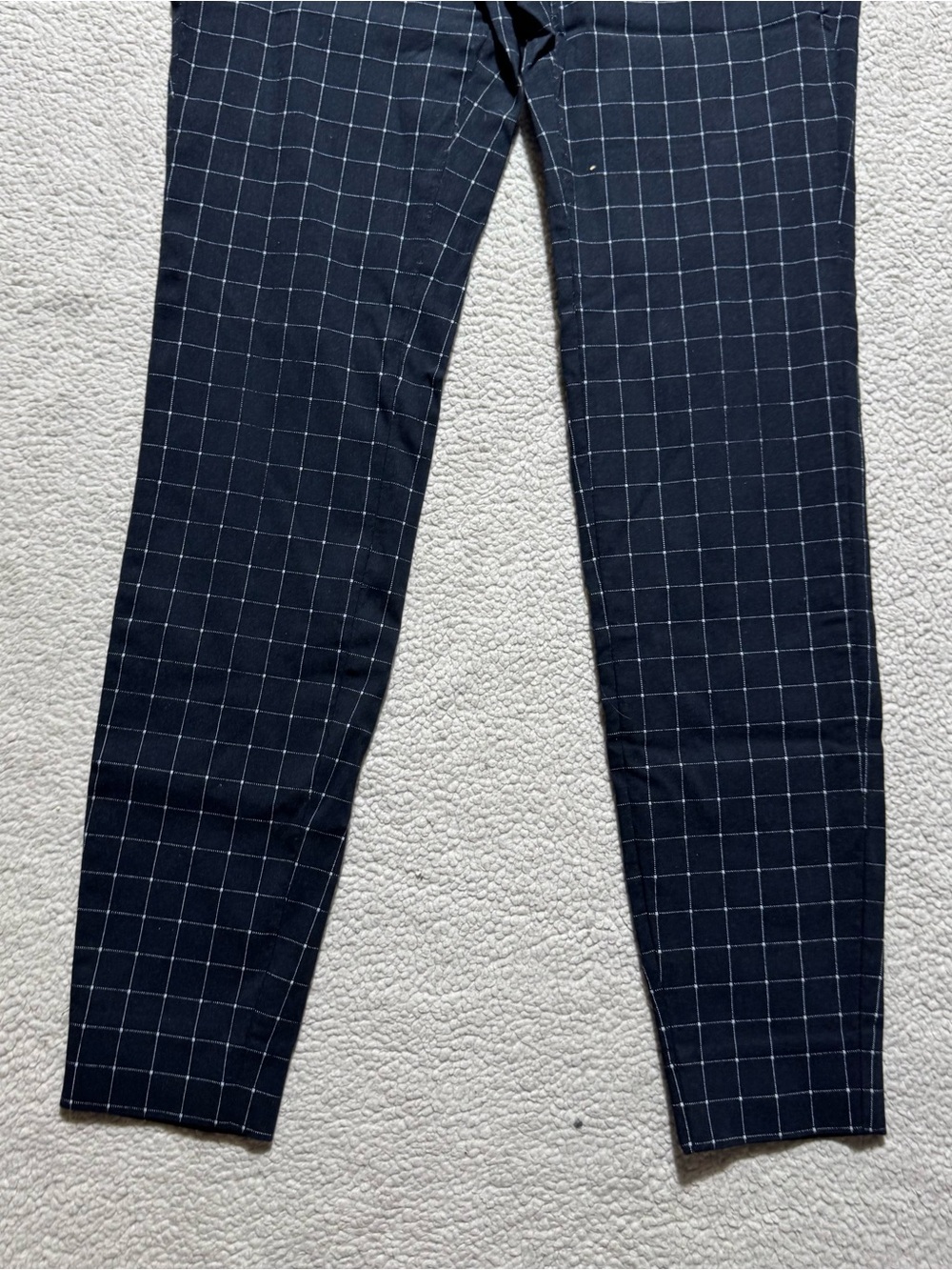 The Limited Pants Womens 0 Ideal Stretch Black White Plaid Low Rise Dress Slacks - Picture 4 of 14